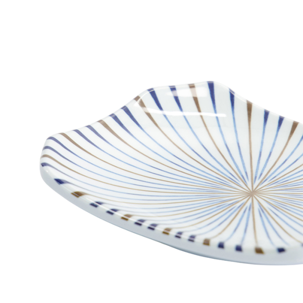 TDS, Rechteckiger Teller, Melamine Tokusa, 15,8x11,5x2,3cm, Art.-Nr. 33276