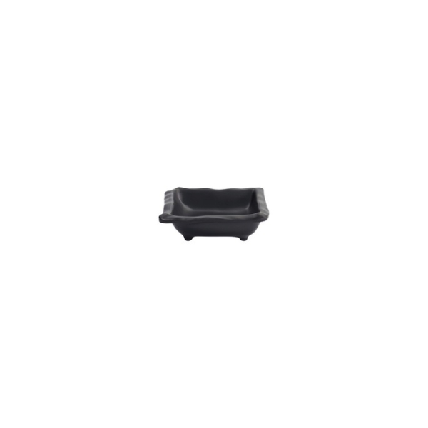 Sauce Bowl Iwate Black, Melamine, 80 ml, Item No. 33285