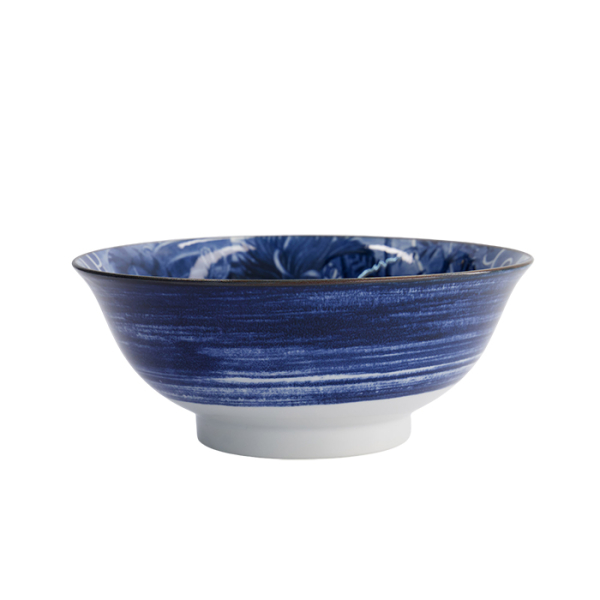 TDS, Schale, Yakuza, Tiger, Blau/Weiß, Ø 21x8,7cm 1300ml, Art.-Nr. 33336