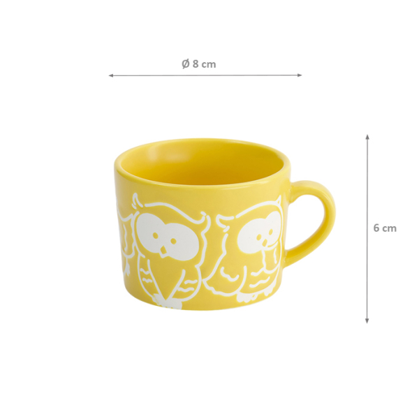 TDS, Tassen Geschenk-Set, Kawaii Animals, 4Stk, Ø 8 x 6cm, Art.-Nr. 33396