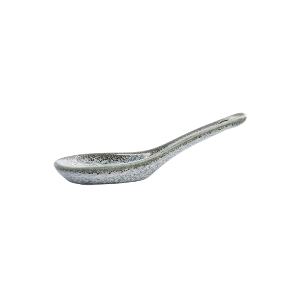 TDS, Spoon, Tajimi, Grey/White, 13.5cm - Item No. 33470