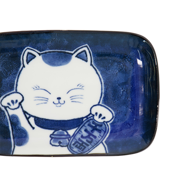 Blue Sakura Rechteckiger Teller bei Tokyo Design Studio (Bild 5 von 6)