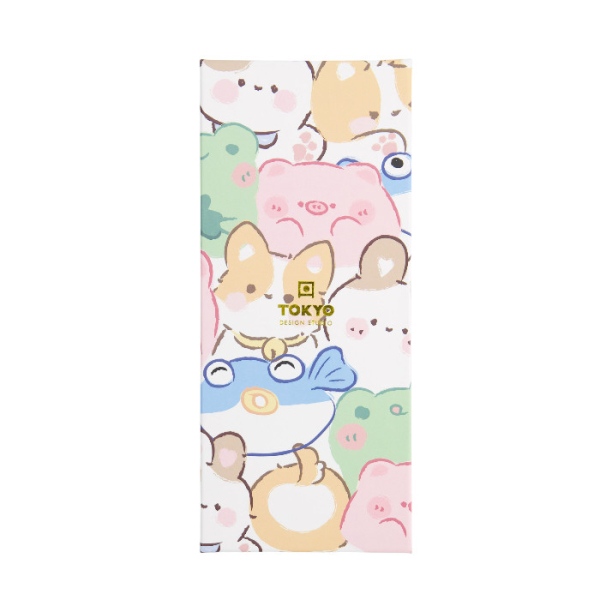 TDS, Essstäbchen Geschenkset 4 Stk, Kawaii Animals , Art.-Nr. 33520