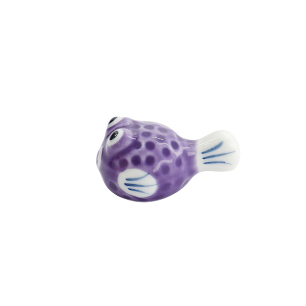 TDS, Chopsticks Rest, Blowfish Purple, Item No. 33565
