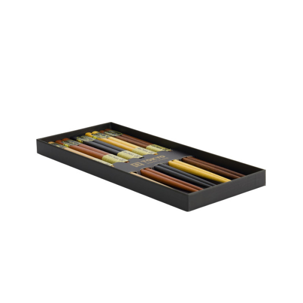 TDS, Chopstick Giftset of 5, Gold/Silver Dragon, Art.-Nr. 33632