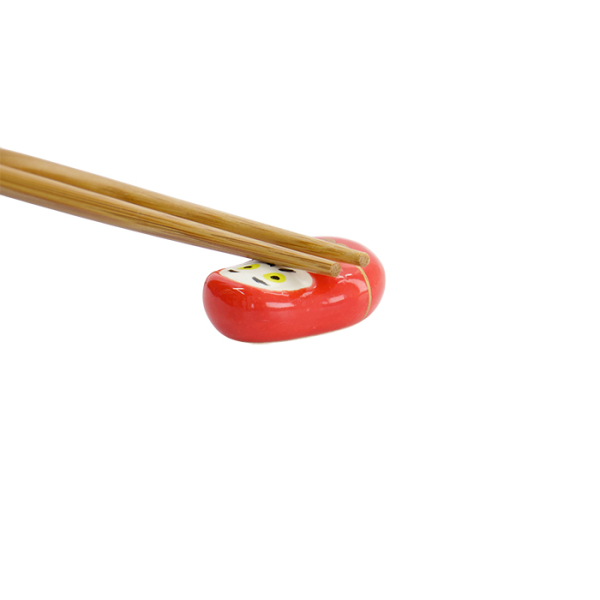 TDS, Kawaii Chopsticks Rest, Daruma Flower, 3.0x4.4x1.6cm, Item No. 33682