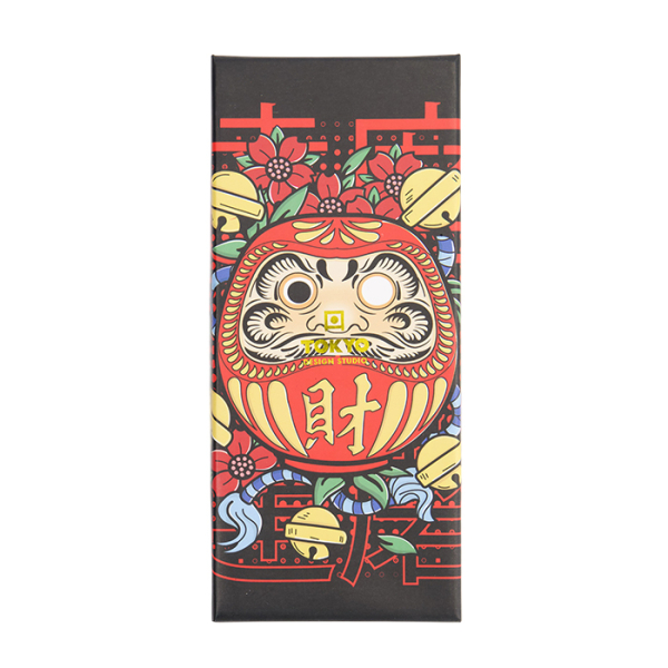 TDS, Chopstick Giftset, 5 pair, Daruma, Item No. 33701