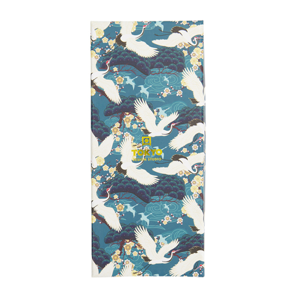 TDS, Chopstick Giftset, 5 pair, Crane, Item No. 33702