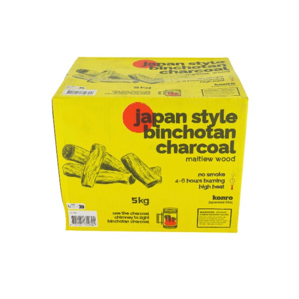 Item No. 21792 Konro Grill Kishu Binchotan Charcoal Hanmaru Diameter 3-6cm 15kg at Tokyo Design Studio (picture 5 of 5)