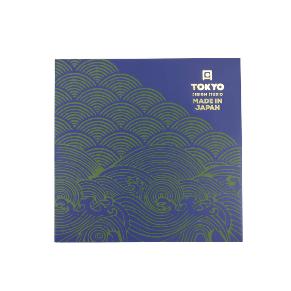 TDS, Sushi Set, Onyx Noir Mermaid, w/Chopsticks, 6-piece set, 22x13x2cm & 8.5x3.4cm, Item No. 33756