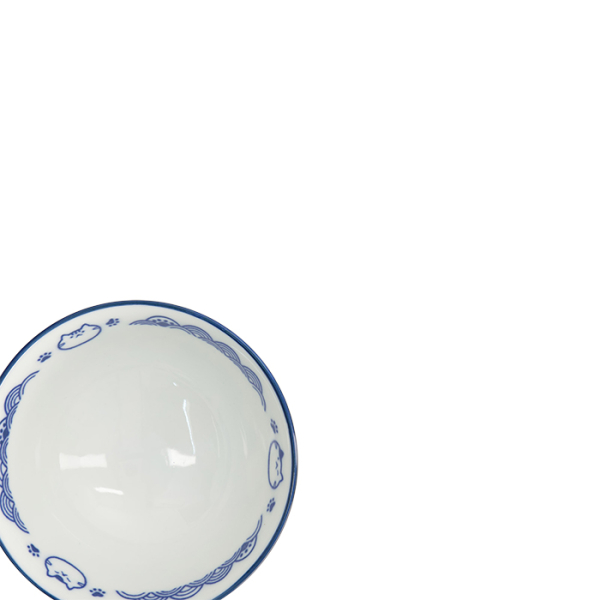 TDS, Reis Schale, Kawaii Anime Cat, Blau, Ø 11,3x5,8cm - Art Nr. 33768