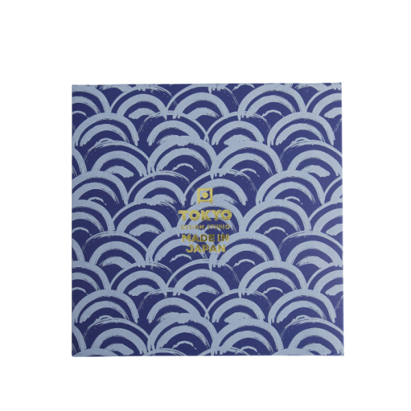 TDS, Ramen Bowl Giftset, Natsu,  6 Pcs, Blue/White, Ø 21x7.8cm 1000ml, Item No. 33781