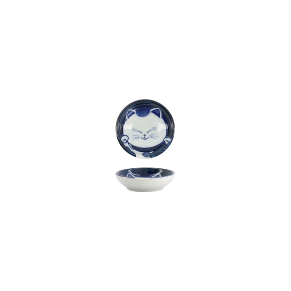 Sauce Bowl Kawaii Cat Neko, Porcelain, &Oslash; 7.5 cm