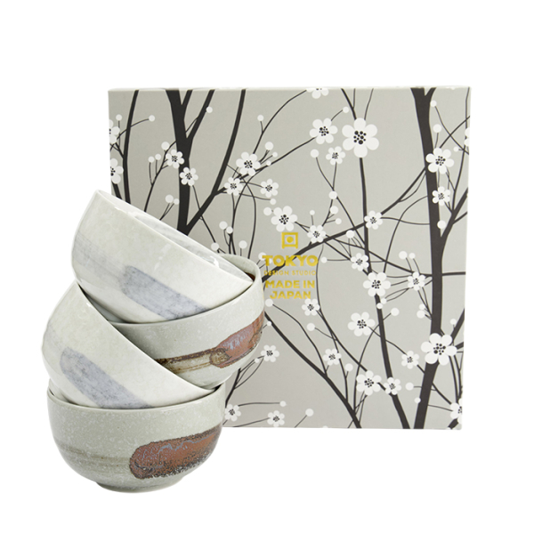 TDS, Bowl Giftset, 4 Pcs, Hayase Naruto, Ø 13x7cm 550ml, Item No. 33943