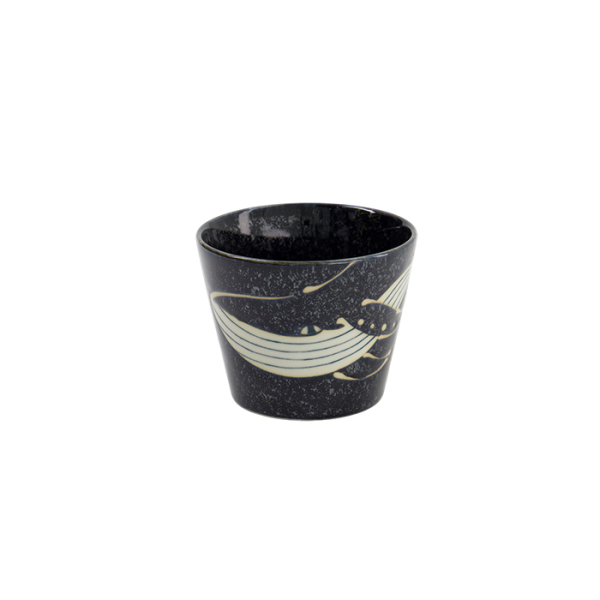 TDS, Soba Tasse, Kawaii, Black Whale, Ø 8,6x6,9cm 210ml - Art Nr. 33945