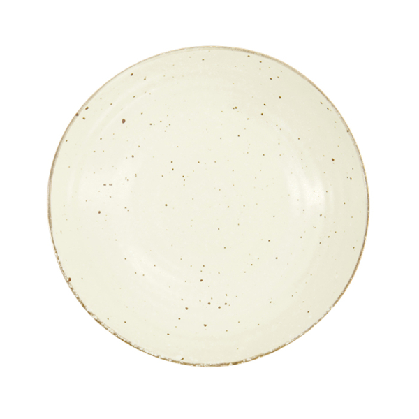 TDS, Pasta Teller, Shirogesho, Ø 20,8x5,2cm, Beige - Art Nr. 33961