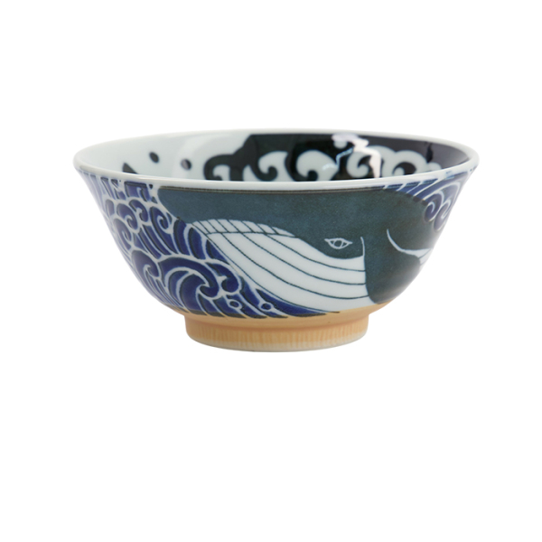 TDS, Tayo Bowl, Kawaii, Whale, Ø 14.9x6.9cm- Item No. 34009