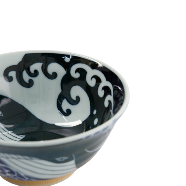TDS, Tayo Bowl, Kawaii, Whale, Ø 14.9x6.9cm- Item No. 34009