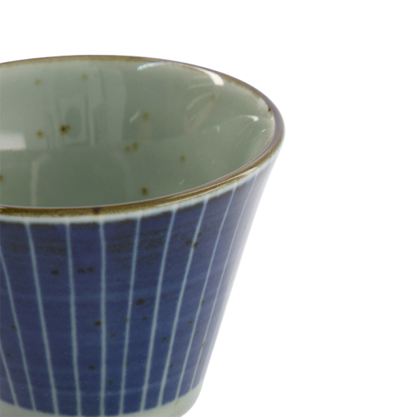TDS, Mashiko Espresso-Tasse, Aitokusa, Ø 7,5x5,3 cm, Blau, Art.-Nr. 34018