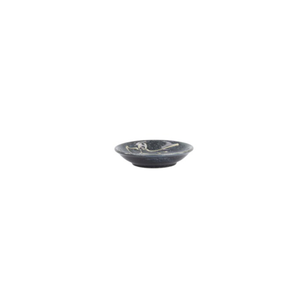 Saucenschale Kawaii Whale Schwarz, Porzellan, Ø 9 cm, Art.-Nr. 34069
