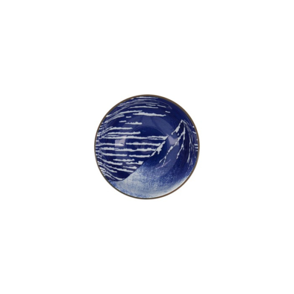 Tayo-Schale Hokusai Fuji Weiß/Blau, Porzellan, 350 ml, Art.-Nr. 34159