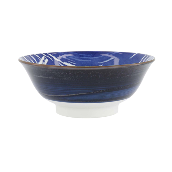 TDS, Ramen Bowl, Hokusai Fuji, White/Blue, Ø 21 x 8.5 cm - Item No. 34161