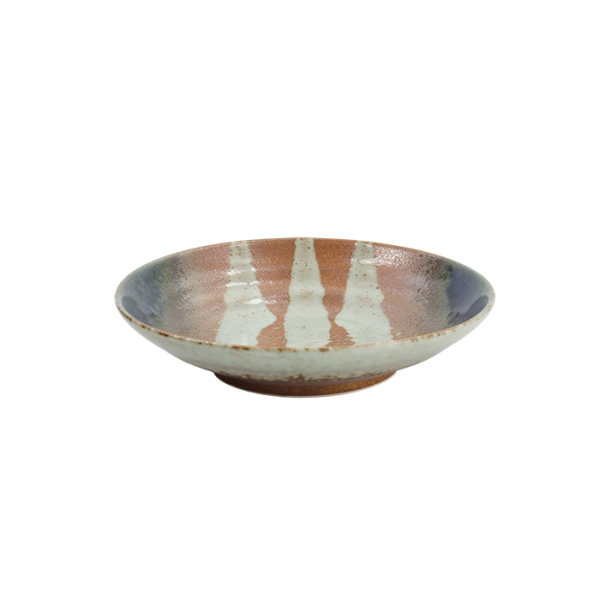 TDS, Teife Suisho-Teller, Aka-cha, Ø 23 x 5 cm, Braun, Art.-Nr. 34251