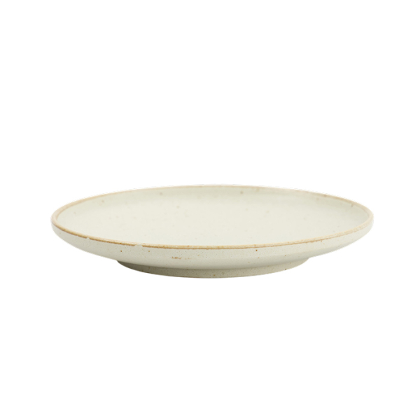 TDS, Plate, Umizuna Beige, Ø 15.3x2cm, Item No. 34286
