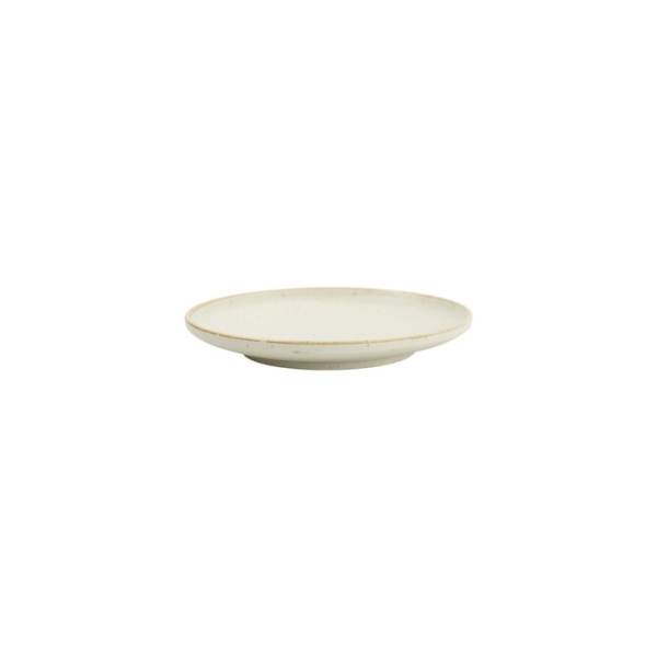 Plate Umizuna Beige, Porcelain, Ø 15.3 cm, Item No. 34286