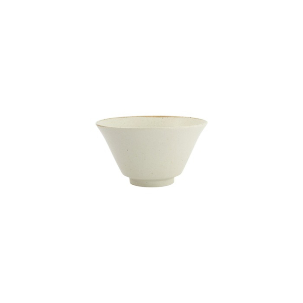Rice Bowl Umizuna Beige, Porcelain, Ø 12.9 cm, Item No. 34290