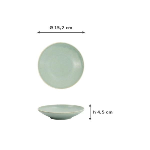 Schale Minto Green, Porzellan, Ø 15,2 cm, Art.-Nr. 34296