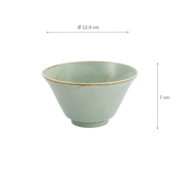 TDS, Bowl, Minto Green, Ø 12.9x7cm, Item No. 34297
