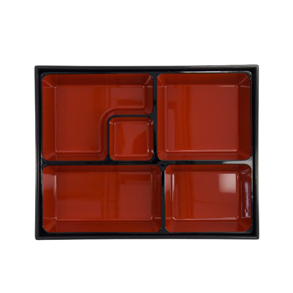 TDS, Bentobox, ABS Lacquerware, 27.5x21.5cm, Item No. 4194