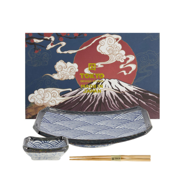 Aisai Seigaiha Sushi Set bei Tokyo Design Studio (Bild 1 von 3)