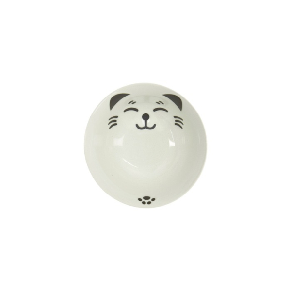 Reisschale Kawaii Cat Neko Weiß, Porzellan, 500 ml, Art.-Nr. 617591
