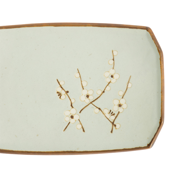 Soshun Matte Eckiger Teller bei Tokyo Design Studio (Bild 5 von 6)