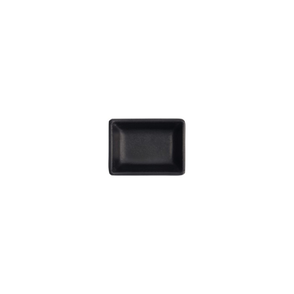 Sauce Bowl Black, Melamine, 9.2 × 6.9 × 3.1 cm, Item No. 8017