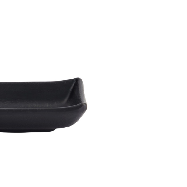 Sauce Bowl Black, Melamine, 9.2 × 6.9 × 3.1 cm, Item No. 8017