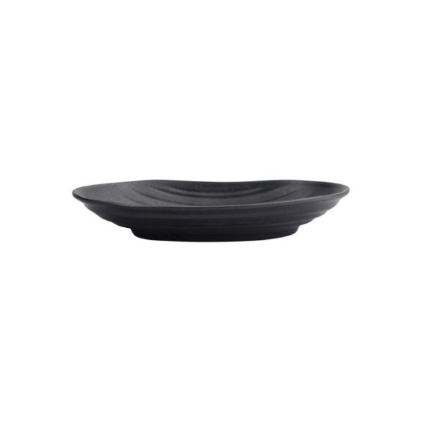 Sushi Plate Zen Black, Melamine, 23 × 14.5 × 3.5 cm, Item No. 8559