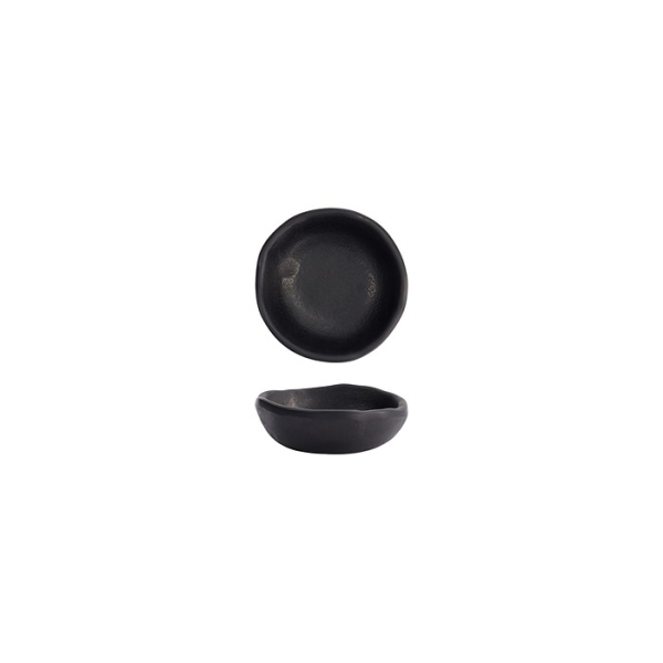 Sauce Bowl Black, Melamine, 90 ml