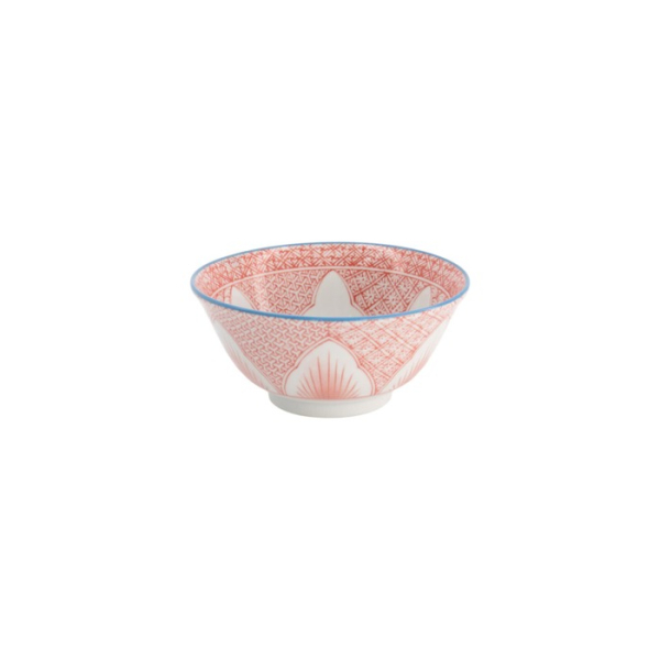 Reisschale Lily Flower Oriental HB Mixed Bowls Rot, Porzellan, 550 ml, Art.-Nr. 8964