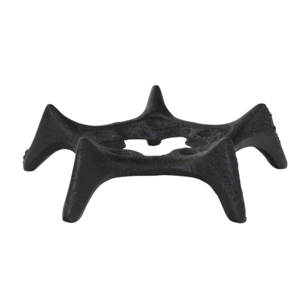 TDS, Gusseisen-Untersetzer Stern, 12,5cm, Schwraz, Art Nr- U125s