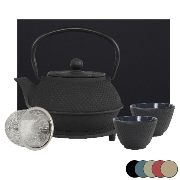Arare teeblume cast iron teapot set at Tokyo Design Studio (picture 1 of 8)