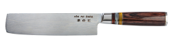 Nakiri Knife with 3 acryl-circles (vegetable knife) at Tokyo Design Studio (picture 3 of 7)