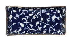 TDS, Sushi Plate, Fleur De Ligne, 23 x 11,5 cm, Item No. 14221