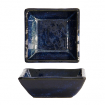 TDS, Eckige Schale, Cobalt Blue, 8,8 cm x 8,8 cm, Art.-Nr. 14321