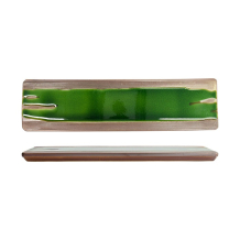 Servierplatte Mino Craft Gr&uuml;n, Steinzeug, 48 &times; 17 &times; 3,9 cm