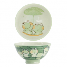 TDS, Bowl, Kawaii, Frog, Ø 11.5 x 6 cm 300 ml - Item No. 14341