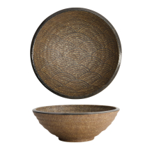 TDS, Bowl, Mino Yaki, Ø 24x8.5cm 1500ml, Item No. 14447