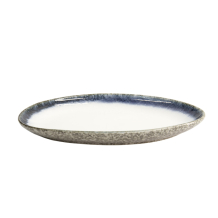 TDS, Oval Plate, Tajimi, 26,7 cm x 19 cm, Item No. 14736